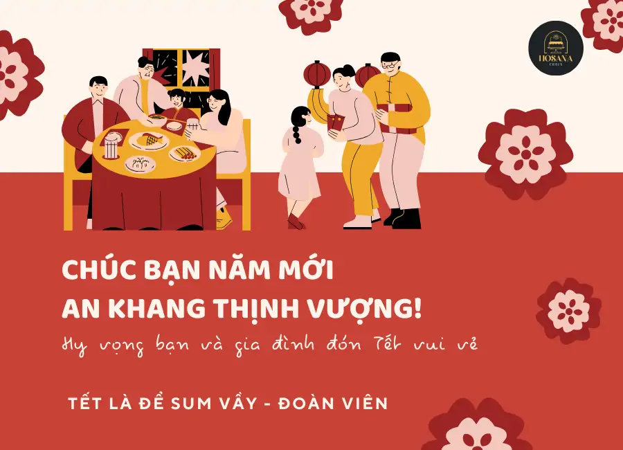 tet sum vay doan vien Tết là thời gian để mọi người sum vầy, đoàn viên sau 1 năm vất vả